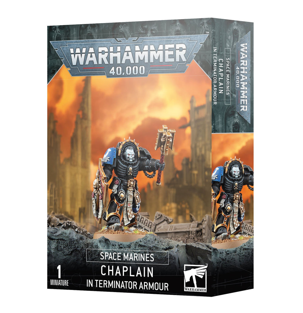 SPACE MARINES: CHAPLAIN IN TERMINATOR ARMOUR Games Workshop Warhammer 40000