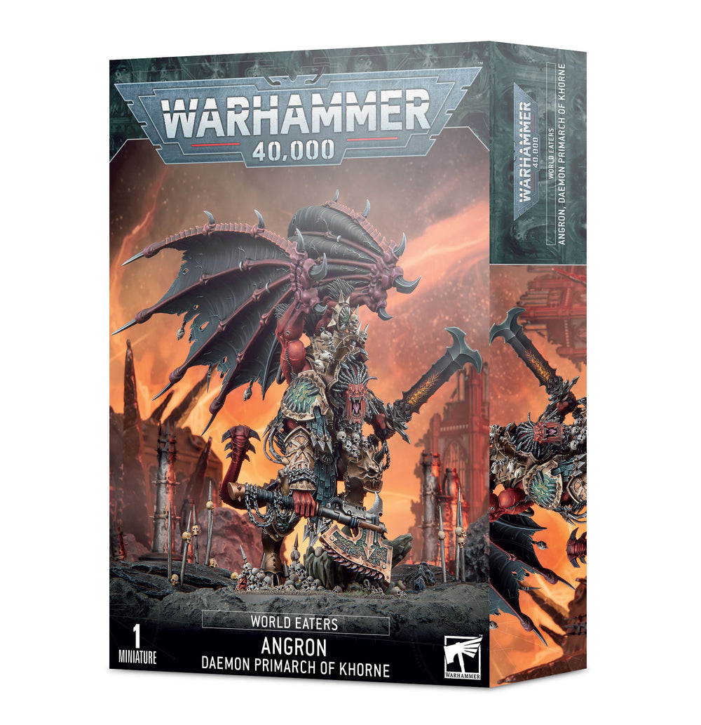 WORLD EATERS: ANGRON DAEMON PRIMARCH OF KHORNE Games Workshop Warhammer 40000