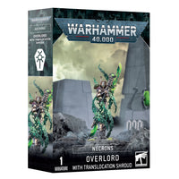 NECRONS: OVERLORD + TRANSLOCATION SHROUD GW WH 40k