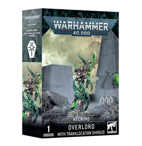 NECRONS: OVERLORD + TRANSLOCATION SHROUD GW WH 40k