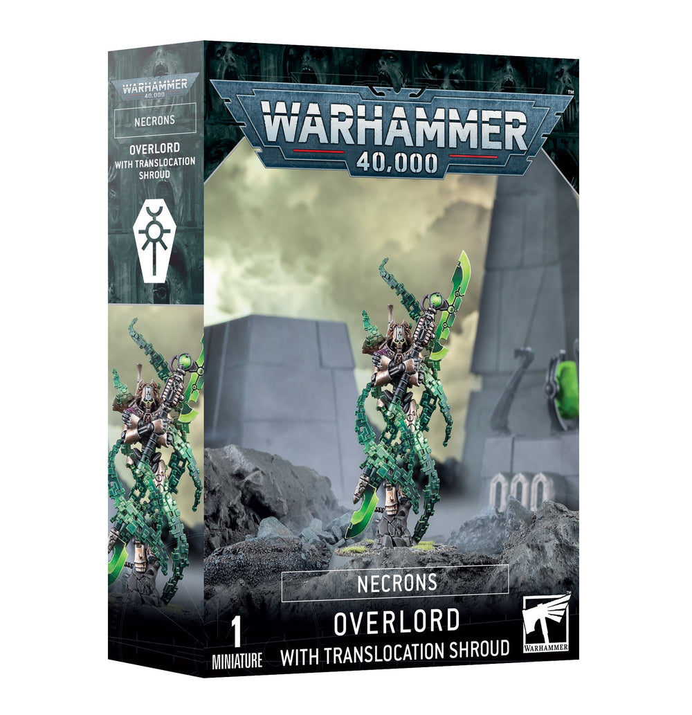 NECRONS: OVERLORD & TRANSLOCATION SHROUD Games Workshop Warhammer 40000