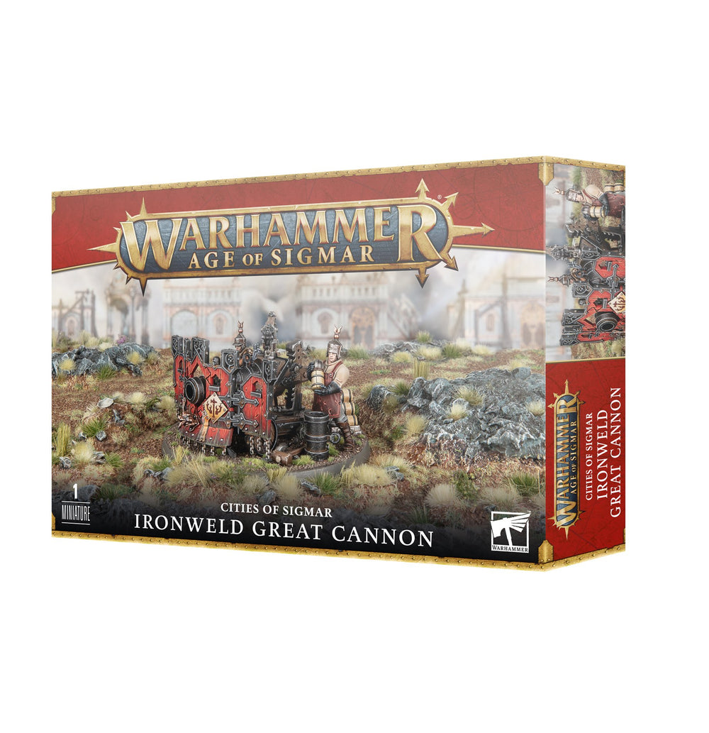CITIES OF SIGMAR: IRONWELD GREAT CANNON GW Warhammer Age of Sigmar