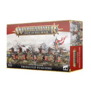 CITIES OF SIGMAR: FREEGUILD FUSILIERS Warhammer Age of Sigmar