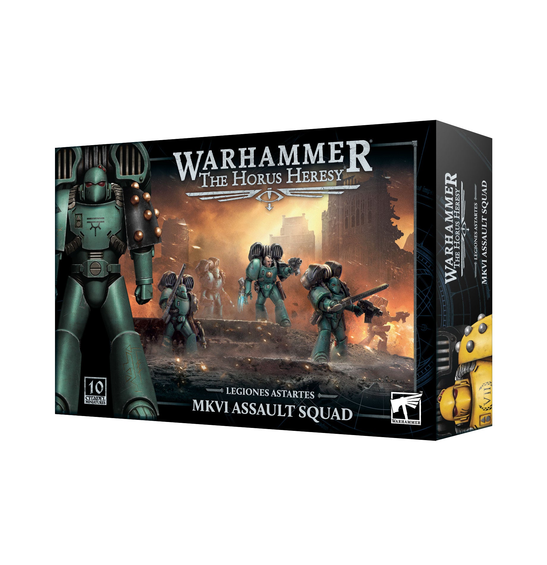 Warhammer Horus Heresy: Legiones Astartes - MKVI Assault Squad, Tabletop  Miniatures