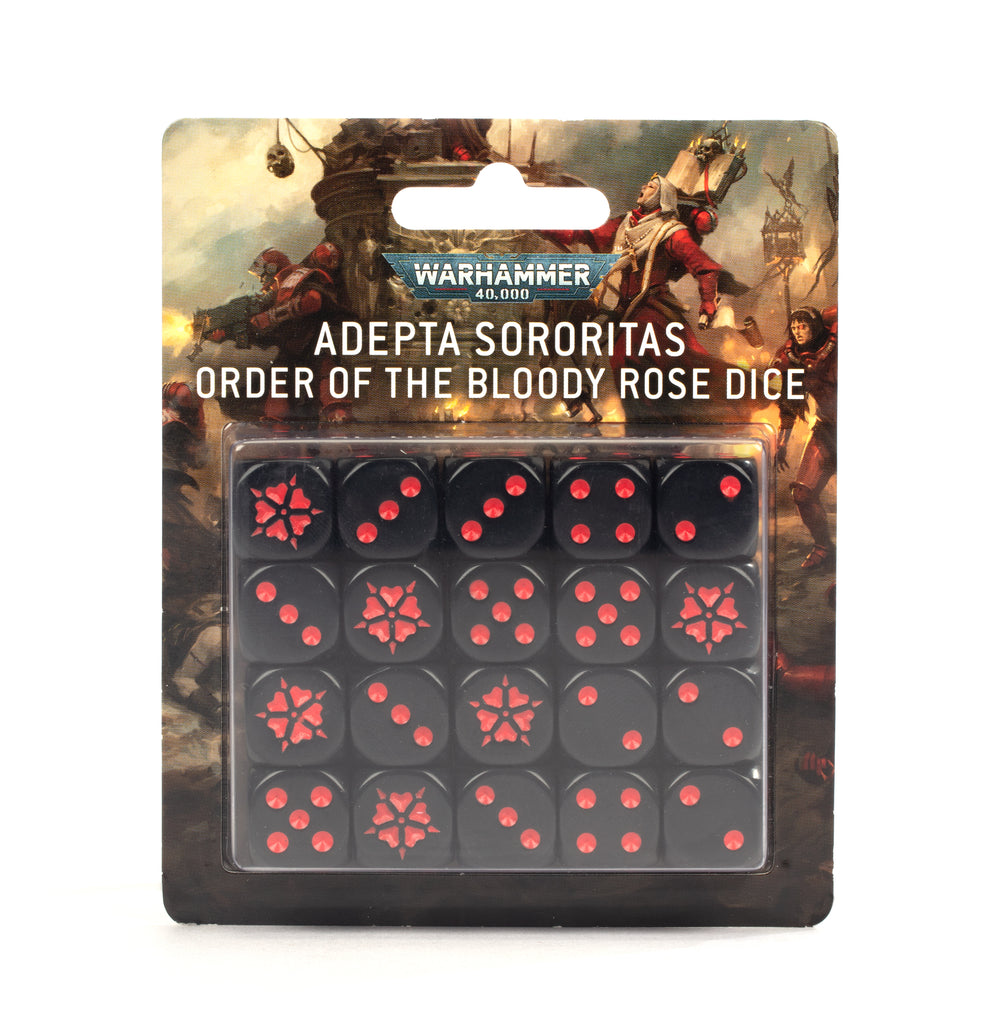 ADEPTA SORORITAS: ORDER OF THE BLOODY ROSE DICE GW Warhammer 40000