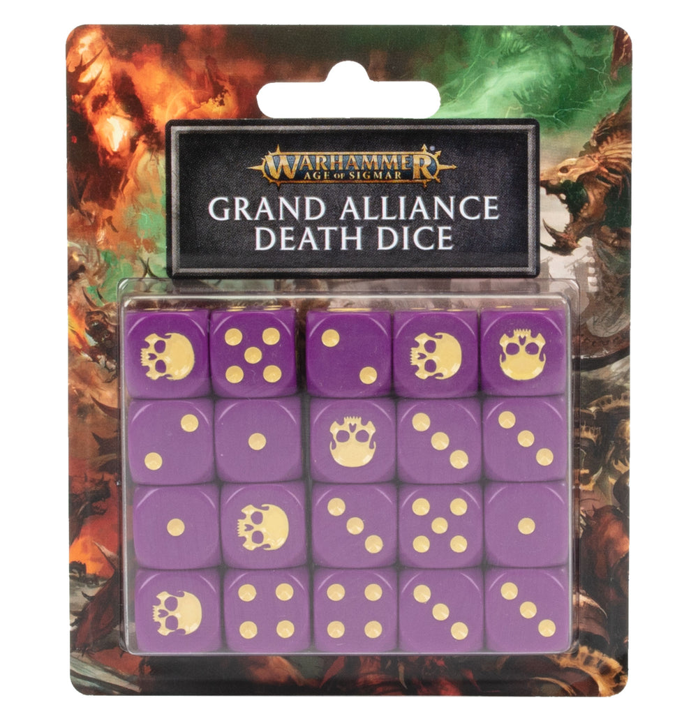 GRAND ALLIANCE DEATH DICE Games Workshop Warhammer Age of Sigmar