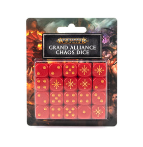 GRAND ALLIANCE CHAOS DICE Games Workshop Warhammer Age of Sigmar