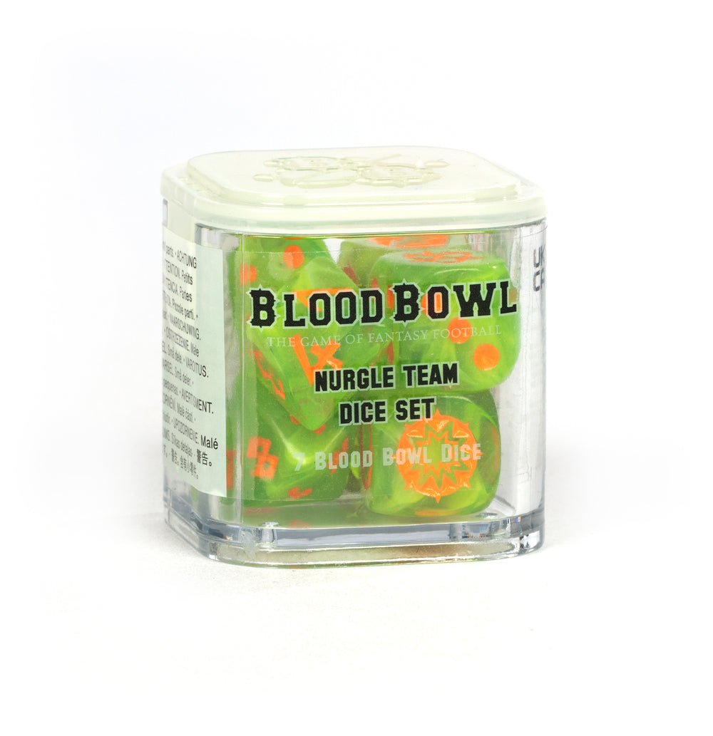 NURGLE TEAM DICE Games Workshop Blood Bowl