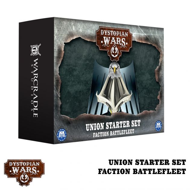 UNION STARTER SET - FACTION BATTLEFLEET Warcradle Studios Dystopian Wars