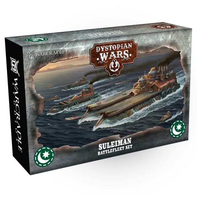 SULEIMAN BATTLEFLEET SET Warcradle Studios Dystopian Wars