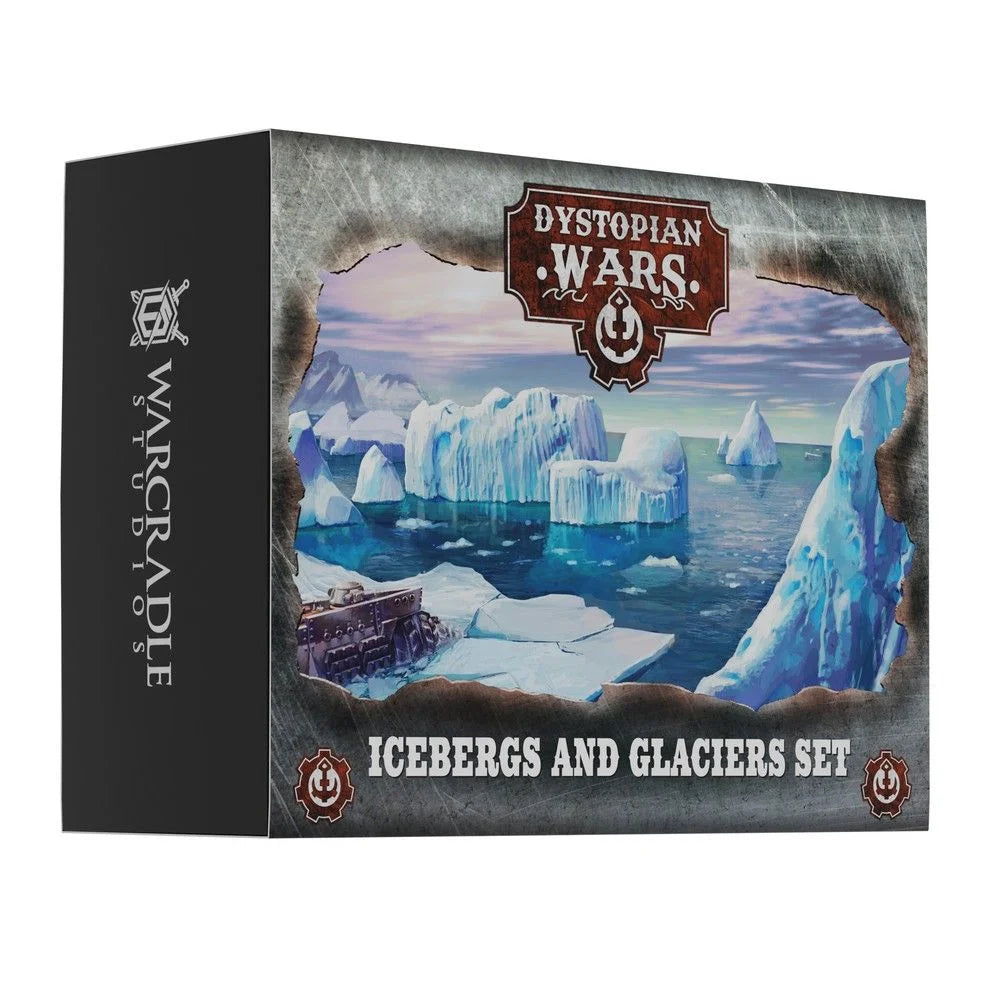 ICEBERGS AND GLACIERS SET Warcradle Studios Dystopian Wars