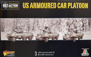 US ARMOURED CAR SQUADRON (3 M8/M20 GREYHOUND SCOUT CARS) Warlord Games Bolt Action