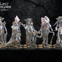Deep Sea Zombies: Lost Kingdom Miniatures Undead of Misty Island Resin 3D Print