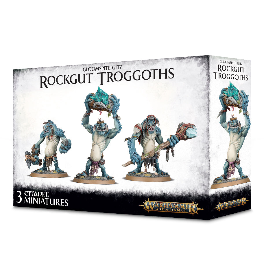 GLOOMSPITE GITZ: ROCKGUT TROGGOTHS Games Workshop Warhammer Age of Sigmar