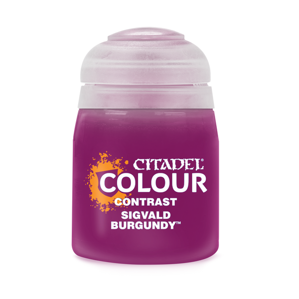Games Workshop – Citadel Contrast – Sigvald Burgundy – Pintura De 18 Ml Para Miniaturas