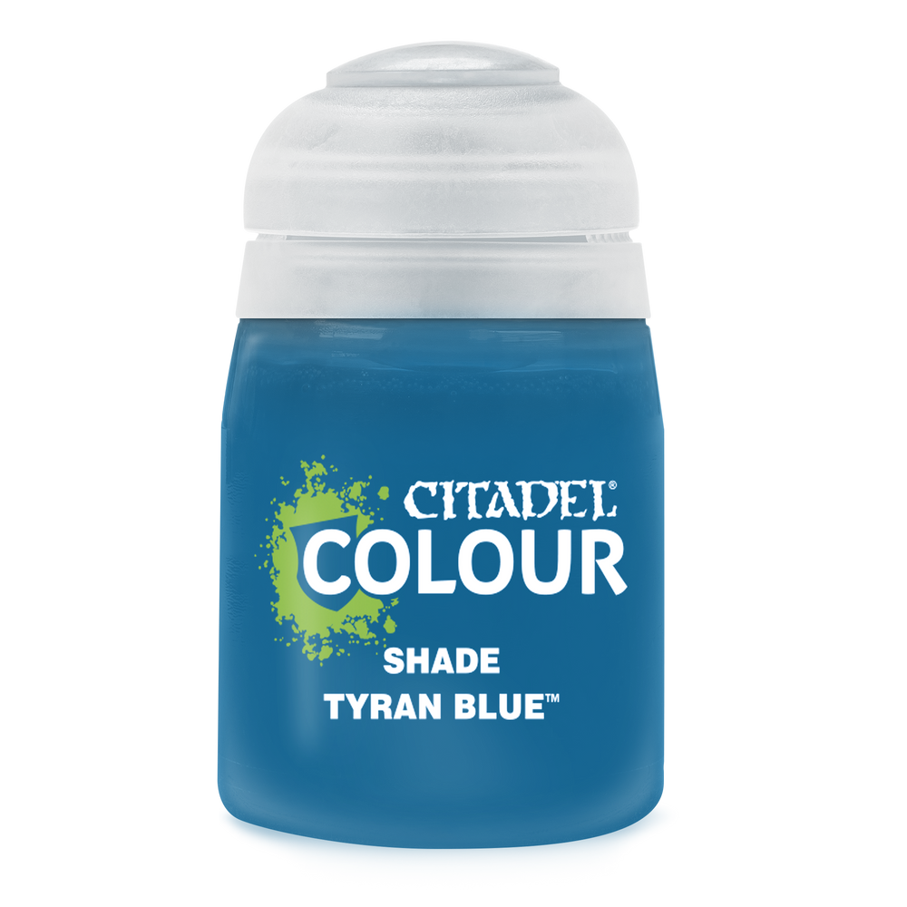 SHADE: TYRAN BLUE (18mL, New Formulation)  Games Workshop Citadel Paint