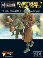 USA: ARMY INFANTRY SQUAD IN WINTER CLOTHING Warlord Games Bolt Action
