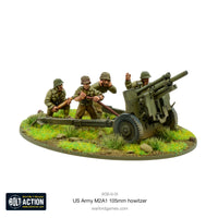 US ARMY M2A1 105MM HOWITZER Warlord Games Bolt Action
