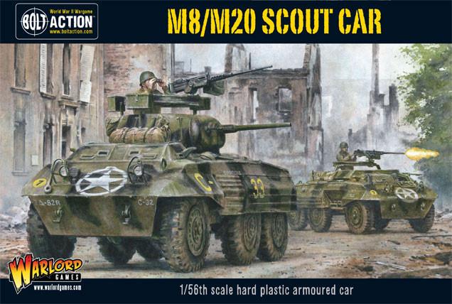 M8/M20 GREYHOUND SCOUT CAR Warlord Games Bolt Action