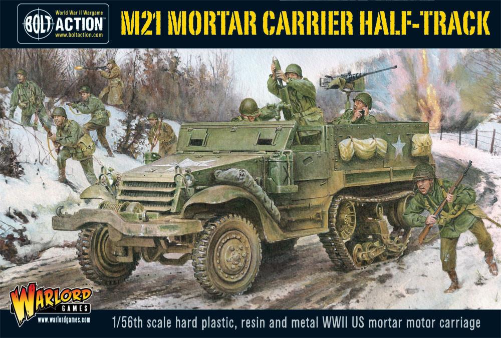 M21 MORTAR CARRIER Warlord Games Bolt Action