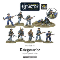 GERMANY: KRIEGSMARINE SQUAD Warlord Games Bolt Action
