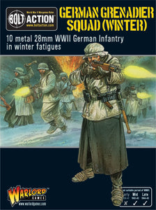 GERMAN GRENADIERS IN WINTER CLOTHING Warlord Games Bolt Action