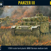 GERMANY: PANZER III Warlord Games Bolt Action