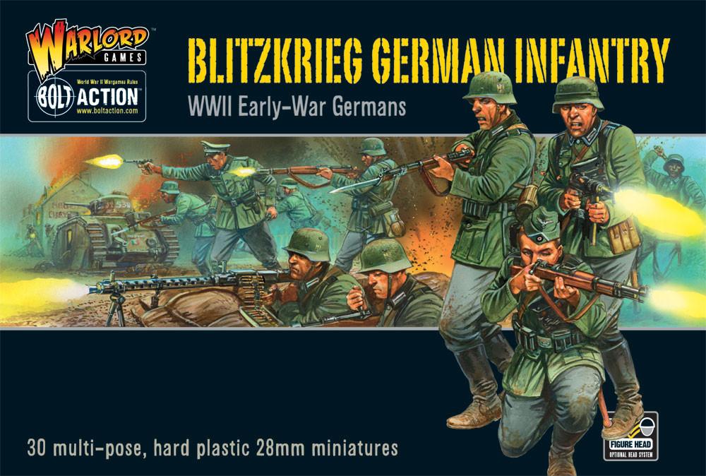 BLITZKRIEG! GERMAN INFANTRY Warlord Games Bolt Action