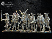Undead Pirate Skeleton Buccaneers: Undead of Misty Island  by Lost Kingdom Miniatures;  Resin 3D Print
