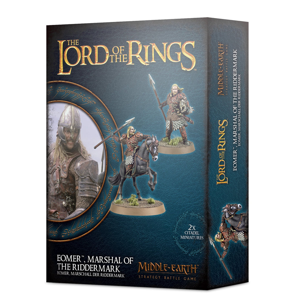 LORD OF THE RINGS: EOMER MARSHAL OF THE RIDDERMARK GW Middle Earth SBG