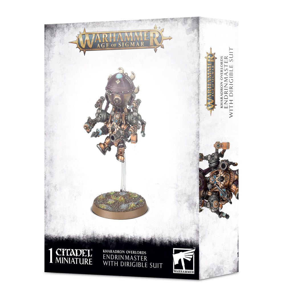 KHARADRON OVERLORDS: ENDRINMASTER IN DIRIGIBLE SUIT GW WH Age of Sigmar