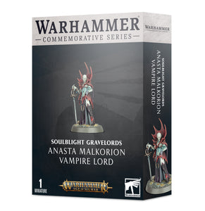 SOULBLIGHT GRAVELORDS: ANASTA MALKORIAN, VAMPIRE LORD GW WH Age of Sigmar