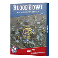 GOBLIN TEAM: DOUBLE SIDED PITCH AND DUGOUTS Games Workshop Blood Bowl