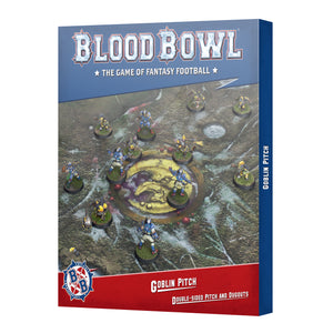 GOBLIN TEAM: DOUBLE SIDED PITCH AND DUGOUTS Games Workshop Blood Bowl