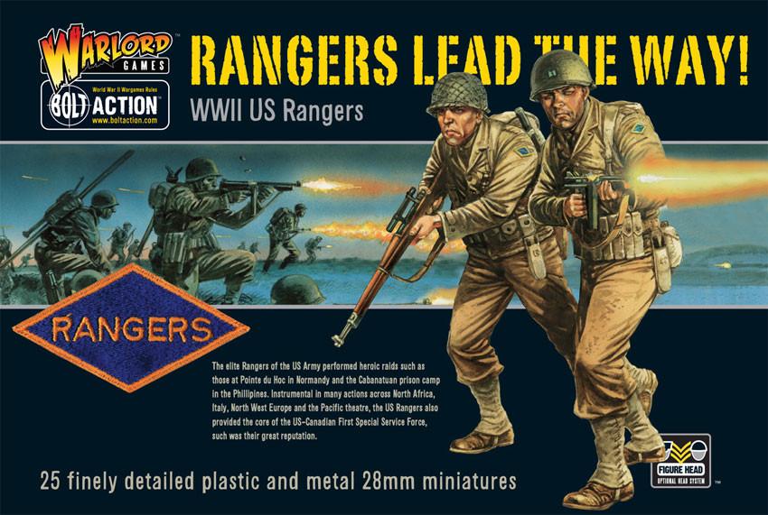 USA: RANGERS LEAD THE WAY! Warlord Games Bolt Action